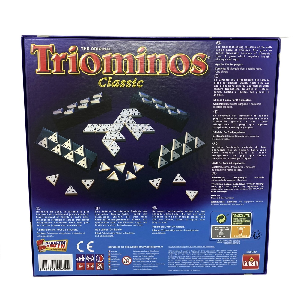 [8711808006300] Triominos - Classic