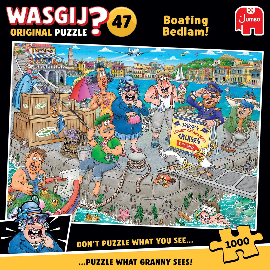 [8721017602903] Wasgij Orginal 47: Bootschaos (1000 Teile)