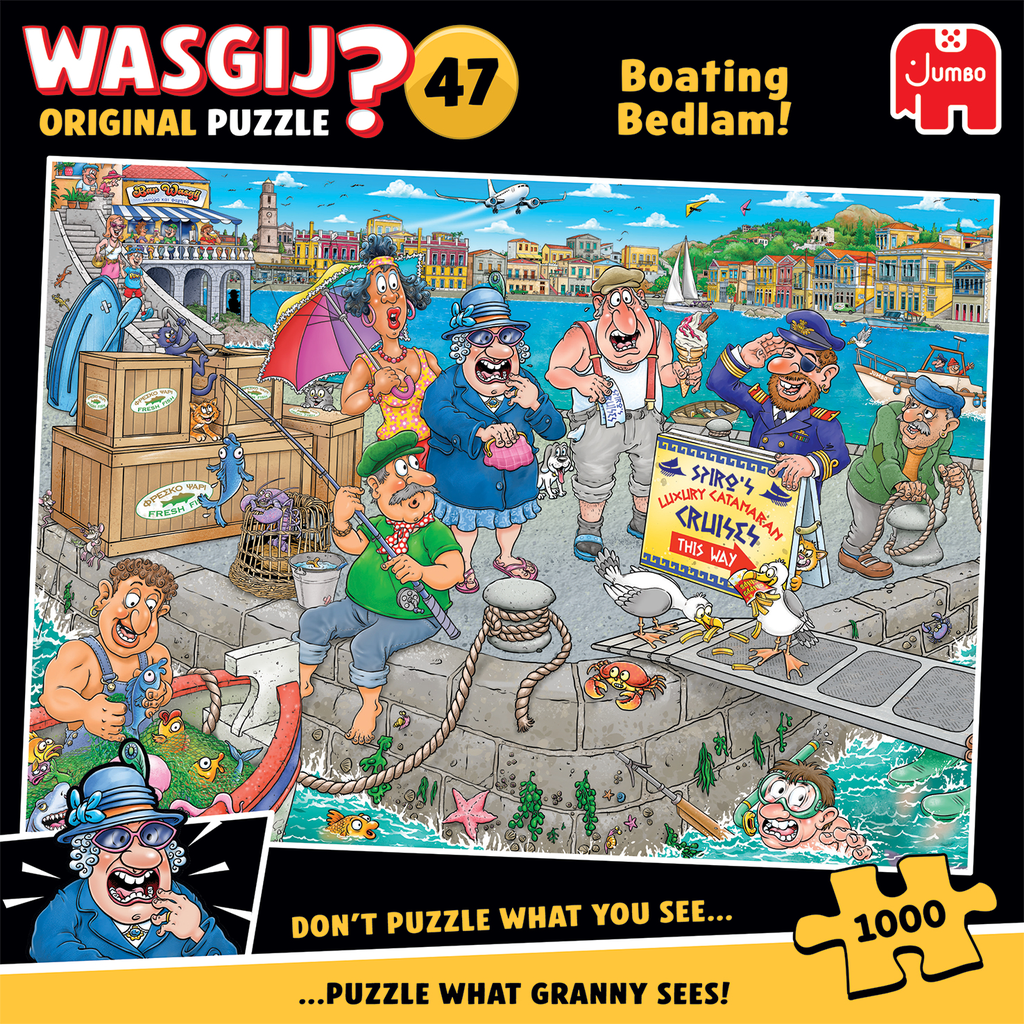 Wasgij Orginal 47: Bootschaos (1000 Teile)