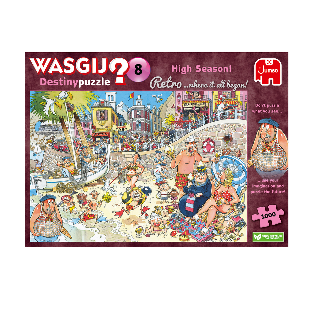 Wasgij Retro Destiny 8: High Season (1000 Teile)