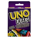 Mattel Games UNO Flip, Kartenspiel, Gesellschaftsspiel, Familienspiel, Kinderspiel