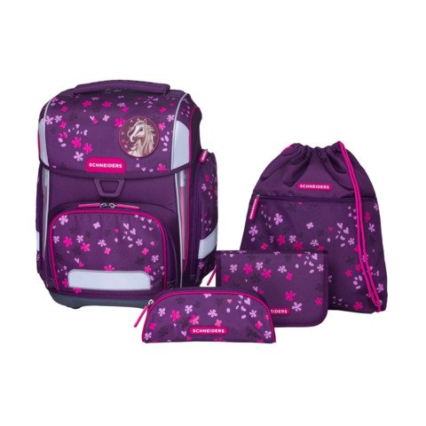 [9002638238313] Ergolite Schultasche - Berry Blossom