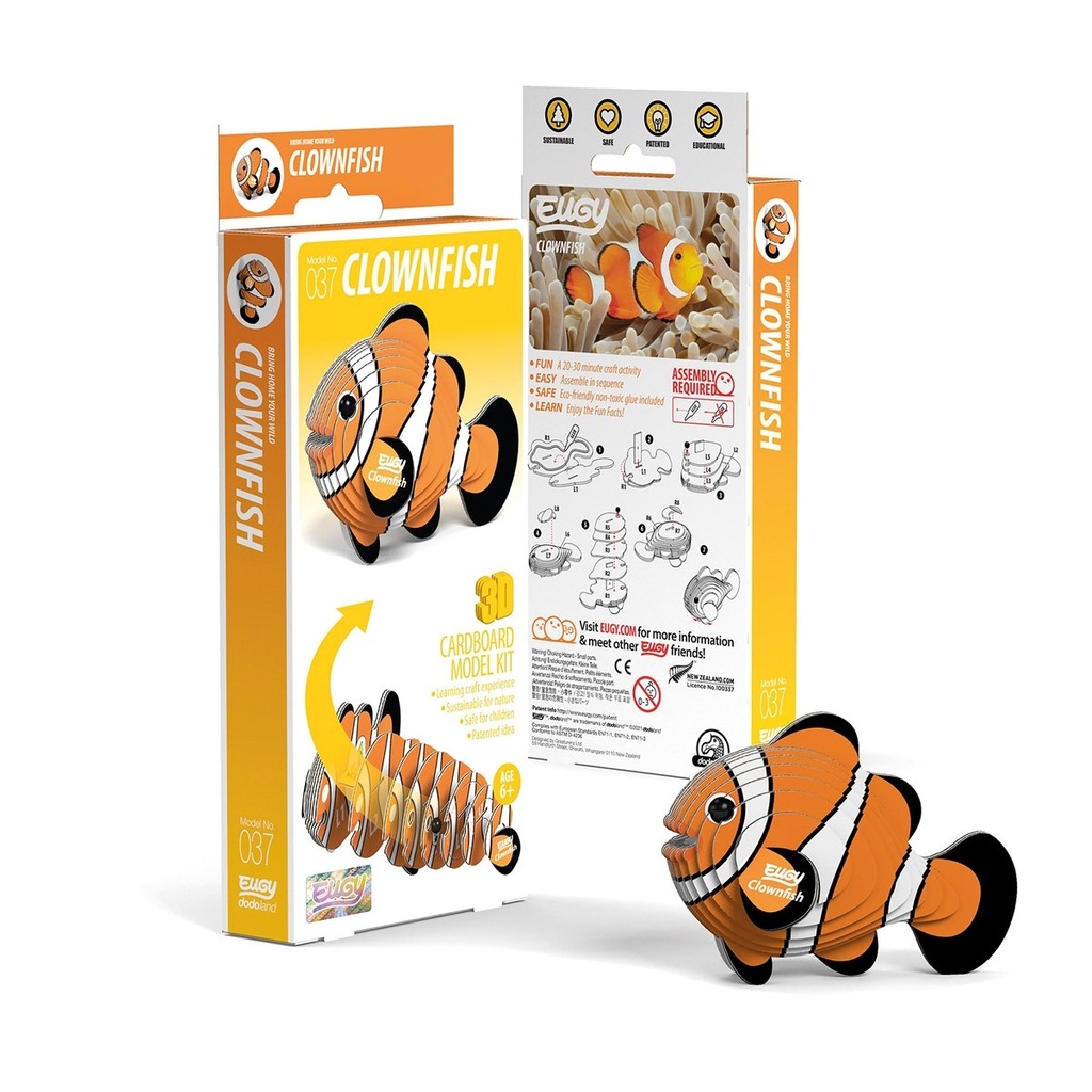 [9421035150354] 3D Bastelset Clownfisch
