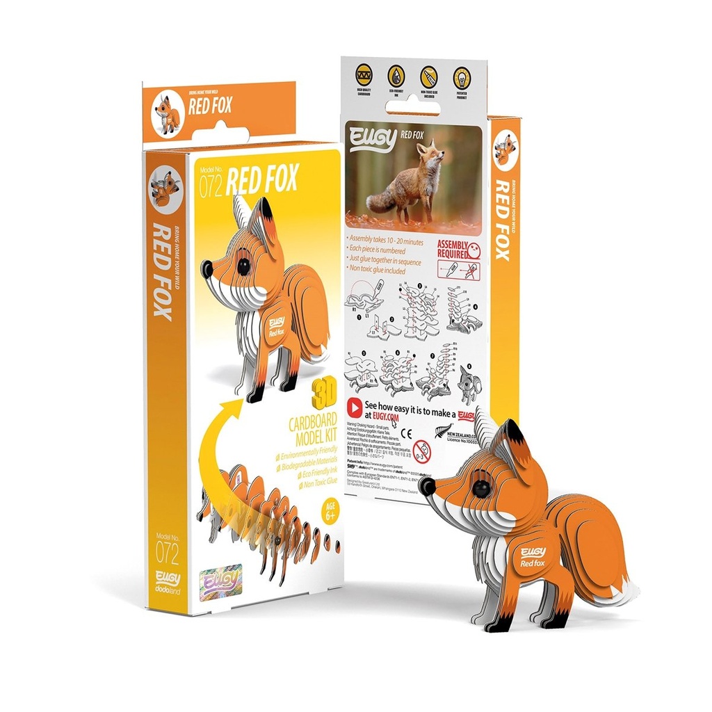 [9421035150651] 3D Bastelset Fuchs