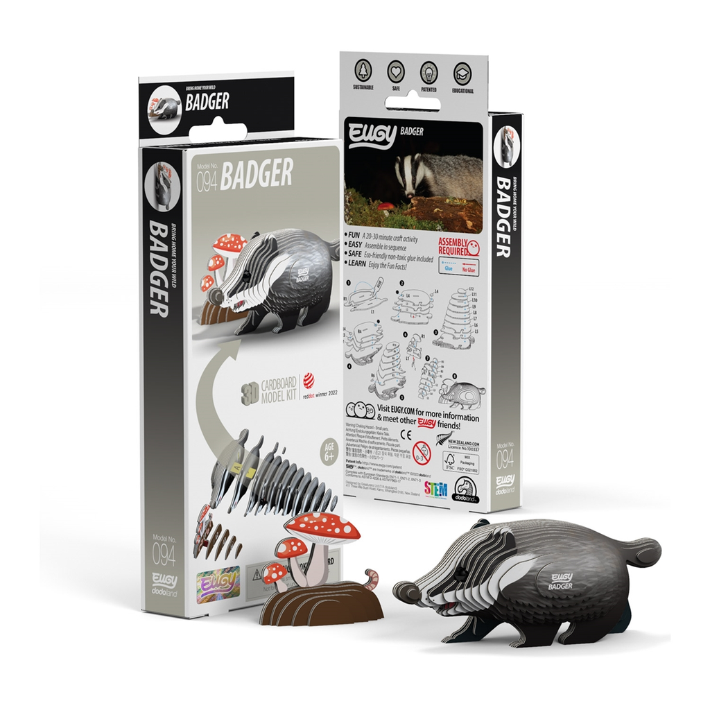 3D Bastelset Dachs
