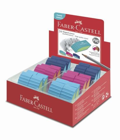 [9555684679789] Radierer BICOLOR farbig sortiert 2020