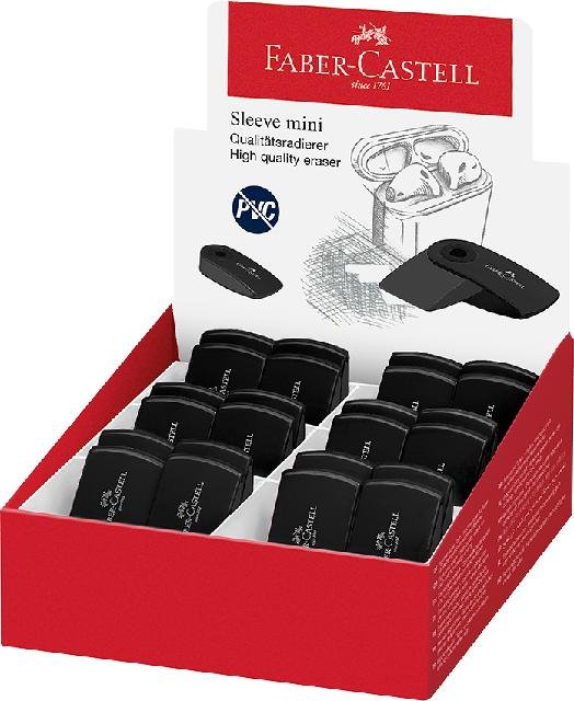 [9556089824101] Radierer Sleeve Mini schwarz