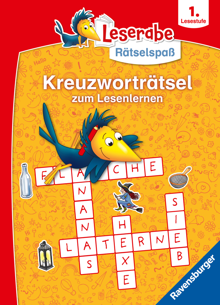 Kreuzworträtsel zum Lesenlernen (1. Lesestufe)