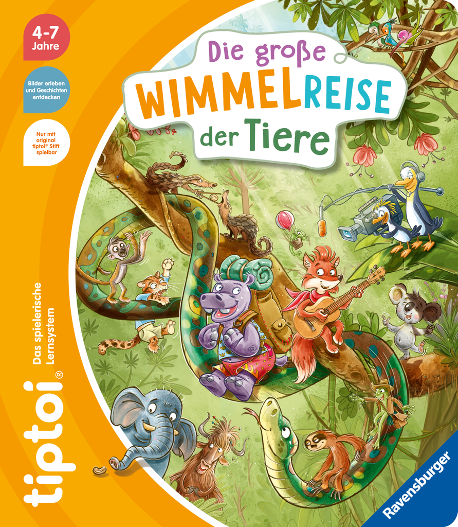 Die große Wimmelreise der Tiere