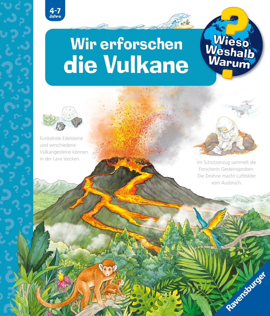 Wir erforschen die Vulkane