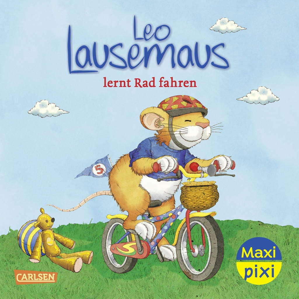Leo Lausemaus lernt Rad fahren