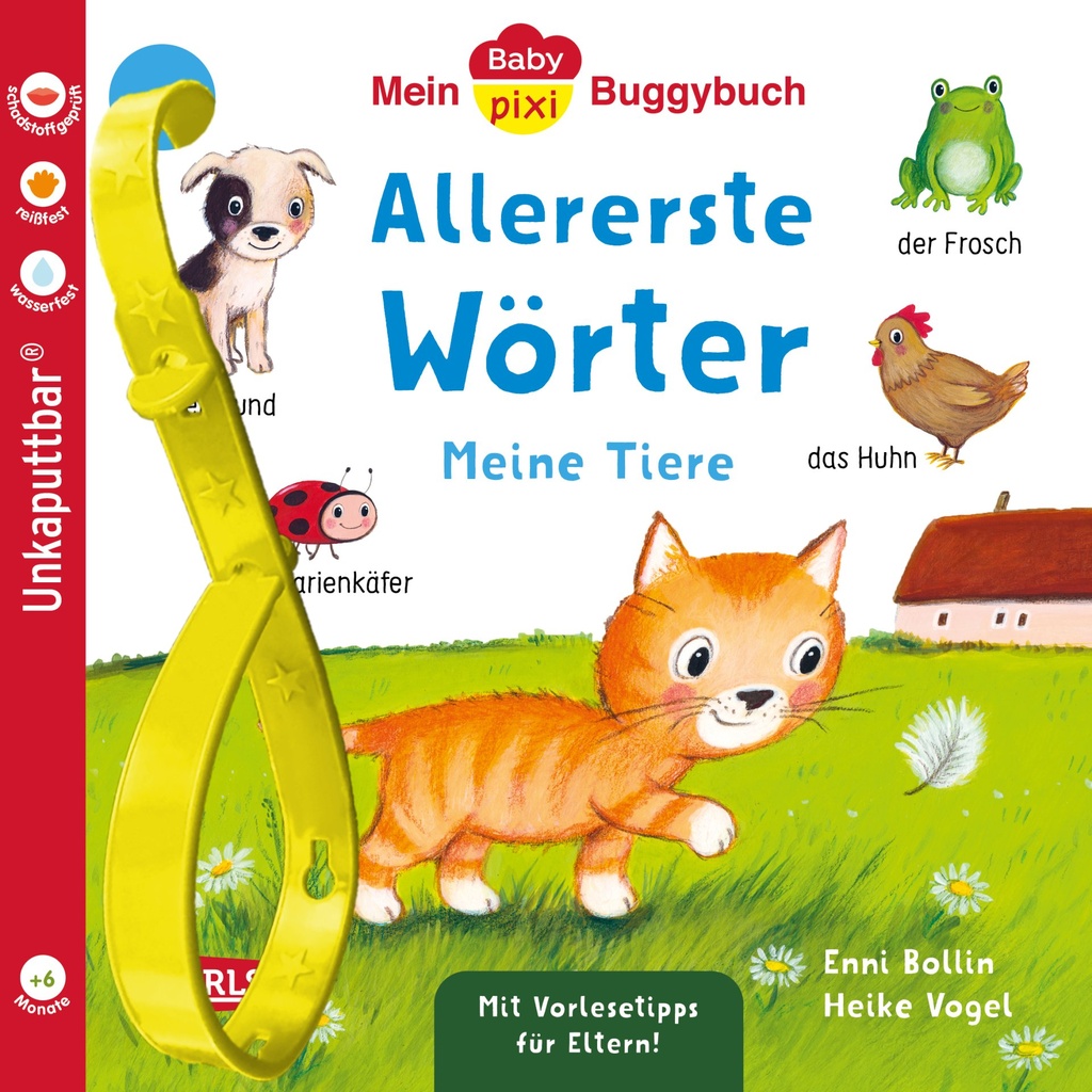 [9783551063441] Baby Pixi (unkaputtbar) 179: Mein Baby-Pixi-Buggybuch: Allererste Wörter: Meine Tiere