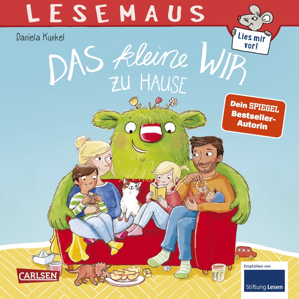 [9783551084651] LESEMAUS 200: Das kleine WIR zu Hause