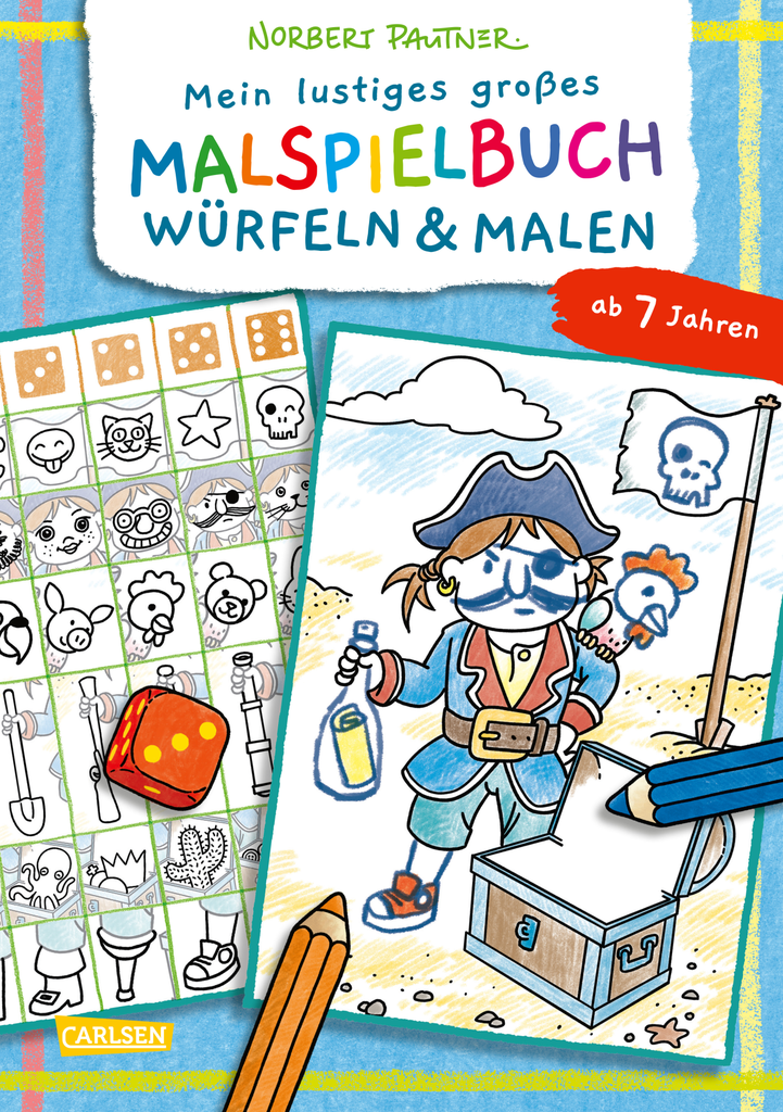 Mein Malspielbuch Würfeln