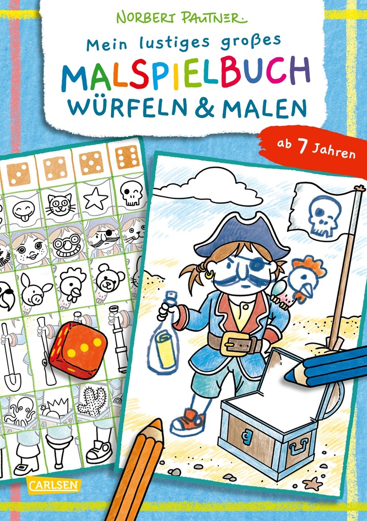 Mein Malspielbuch Würfeln