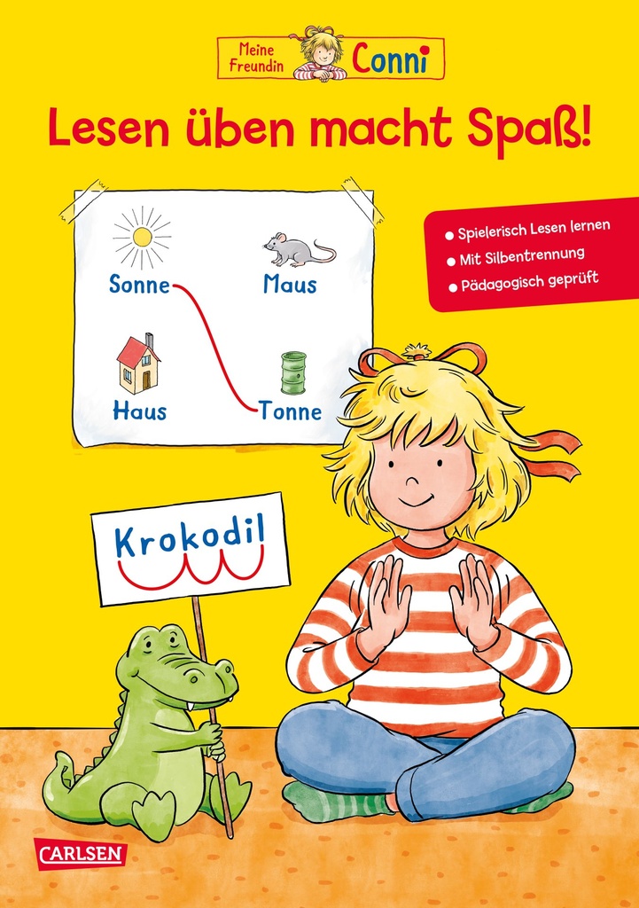 [9783551192820] Conni Gelbe Reihe (Beschäftigungsbuch): Lesen üben macht Spaß!